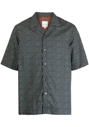 Paul Smith graphic-print cotton shirt - Black