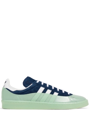 adidas colour-block lace-up sneakers - Green
