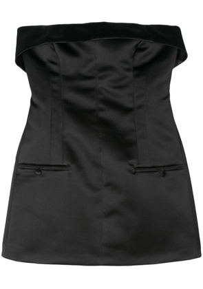 Philosophy Di Lorenzo Serafini bustier-style mini dress - Black