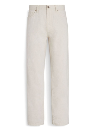 Zegna Roccia straight-leg jeans - Neutrals