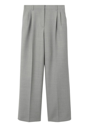 Burberry wide-leg wool trousers - Grey