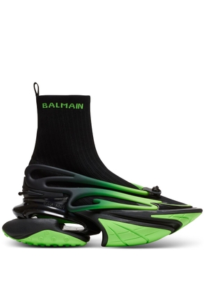 Balmain Unicorn high-top sneakers - Black