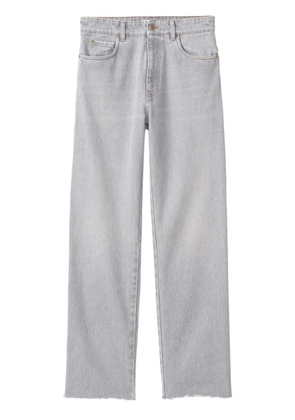 Miu Miu mid-rise straight-leg jeans - Grey