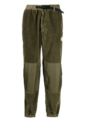 Moncler Grenoble corduroy panelled trousers - Green