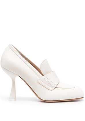 Sportmax shaped-high-heel pumps - White