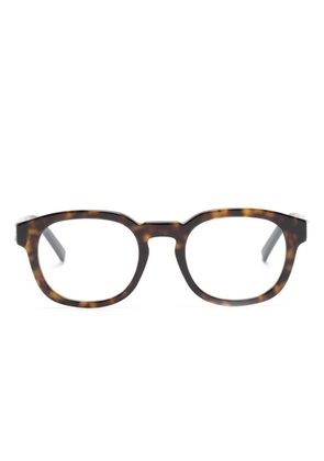 Givenchy Eyewear tortoiseshell round-frame glasses - Brown