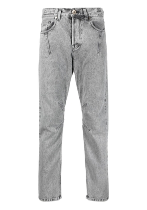 Eleventy slim-cut cotton jeans - Grey