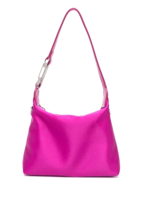 EÉRA satin-weave hook-detail tote bag - Pink