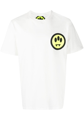BARROW logo-print cotton T-shirt - White