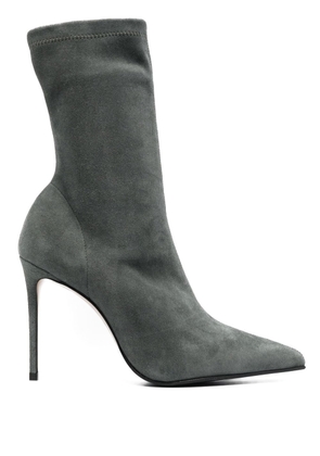 Le Silla Eva 100mm suede ankle boots - Grey