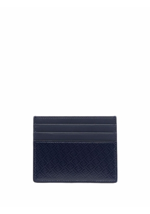 FENDI FF jacquard cardholder wallet - Blue