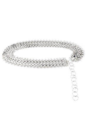 Rabanne chainmail adjustable belt - Silver