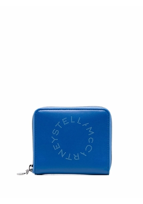 Stella McCartney Stella Logo zip-around wallet - Blue