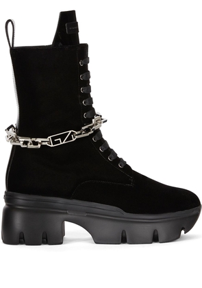 Giuseppe Zanotti Apocalypse chain-detail boots - Black
