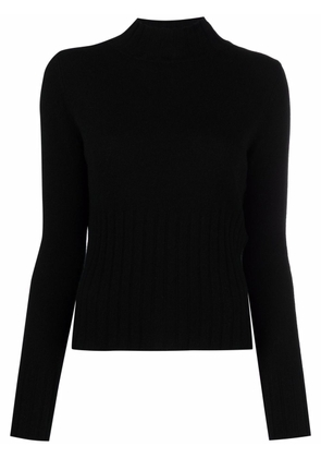 Allude high-neck cashmere jumper - Black