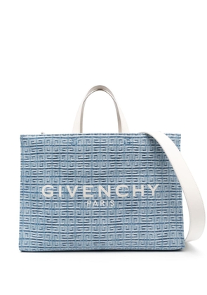 Givenchy medium G Tote denim shopping bag - Blue