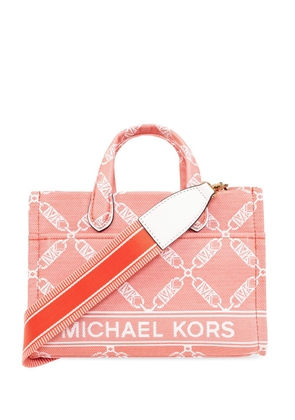 Michael Michael Kors small Gigi jacquard tote bag - Pink
