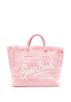 MC2 Saint Barth Colette logo-print tote bag - Pink