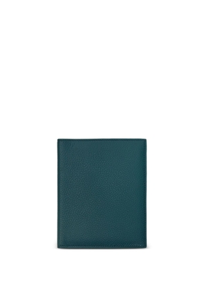 12 STOREEZ pebbled-effect leather document holder - Green