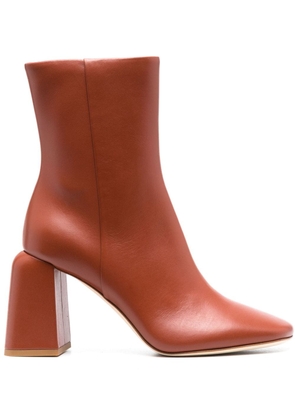 Dear Frances Imani 100mm leather ankle boots - Brown