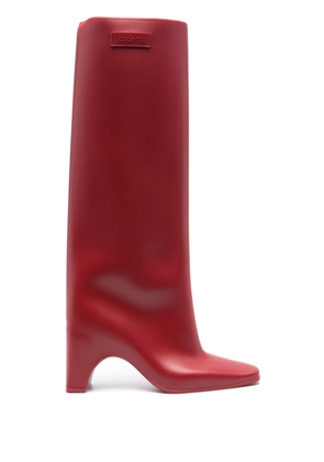 Coperni Bridge knee-high boots - Red