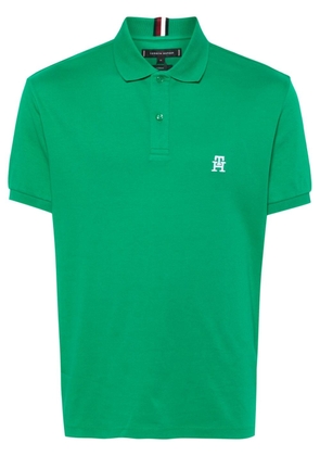 Tommy Hilfiger embroidered-logo polo shirt - Green