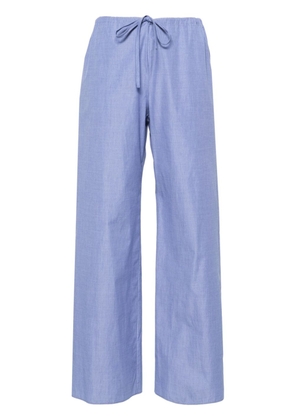 The Row Jugi straight-leg trousers - Blue