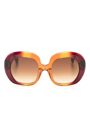 Vivienne Westwood gradient round-frame sunglasses - Purple