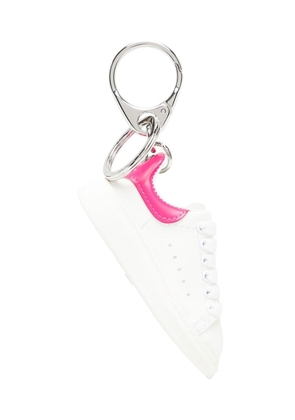 Alexander McQueen sneaker key chain - White