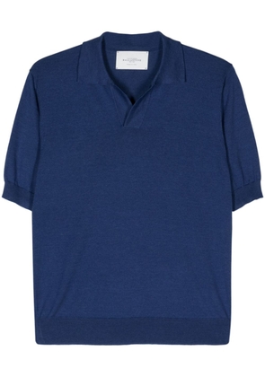 Ballantyne silk-blend polo shirt - Blue
