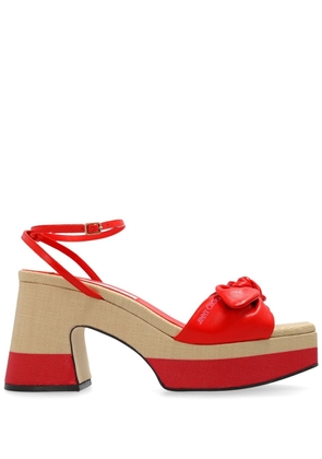 Jimmy Choo Ricia 95mm sandals - Red