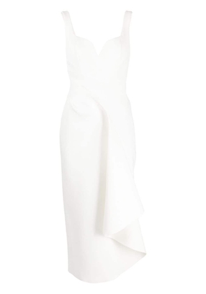 Acler Gowrie midi dress - White