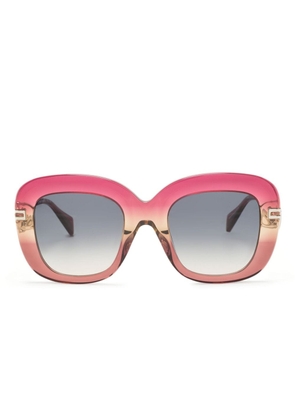 Vivienne Westwood Pamela square-frame sunglasses - Pink