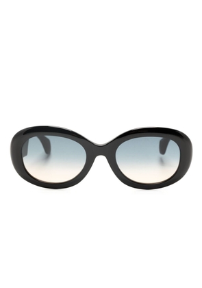Vivienne Westwood Vivienne oval-frame sunglasses - Black