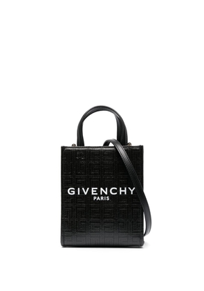 Givenchy mini monogram-pattern tote bag - Black