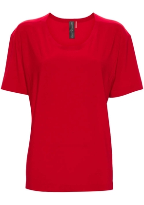 Norma Kamali short-sleeves jersey T-shirt - Red