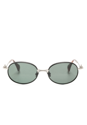 Vivienne Westwood Hardware oval-frame sunglasses - Black