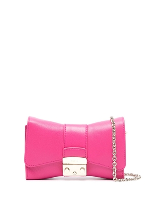 Furla Metropolis leather crossbody bag - Pink