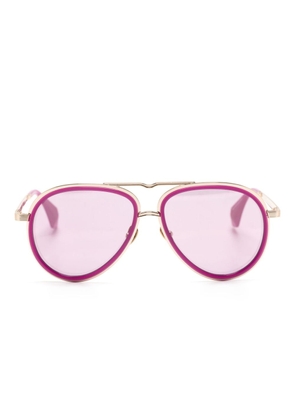 Vivienne Westwood Cale pilot-frame sunglasses - Pink