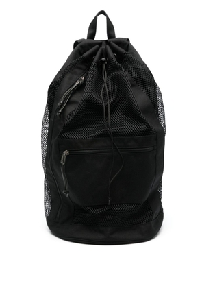 Auralee large mesh backpack - Black