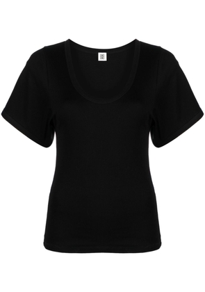 By Malene Birger Lunai organic cotton blend T-shirt - Black