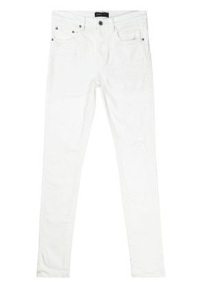 Purple Brand P001 low-rise skinny jeans - White