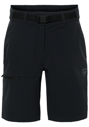Rossignol taffeta belted shorts - Black