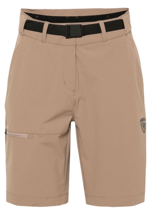 Rossignol taffeta belted shorts - Brown
