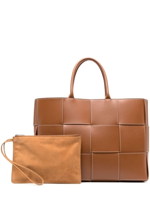 Bottega Veneta Arco leather tote bag - Brown