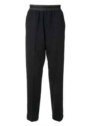 3.1 Phillip Lim elasticated waist tailored trousers - Blue