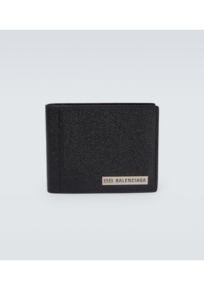 Balenciaga Plate leather wallet