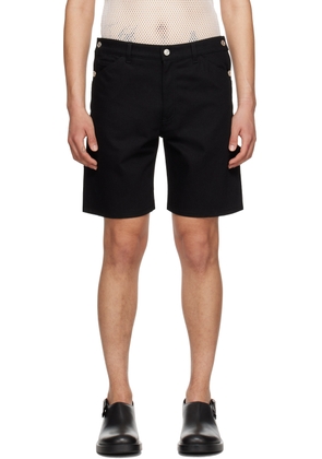 Courrèges Black Sailor Shorts