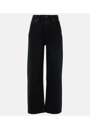 Agolde Ren high-rise cropped straight jeans