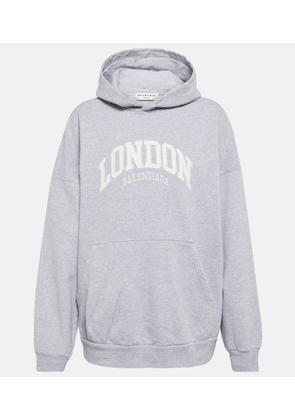 Balenciaga Cities London cotton hoodie